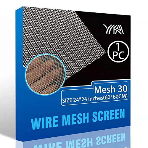Buy 2 get 3 Woven Wire 30 Mesh 24X24 60X60cm Size 0.6mm Hole 250µm Wire Stainless Steel 304L