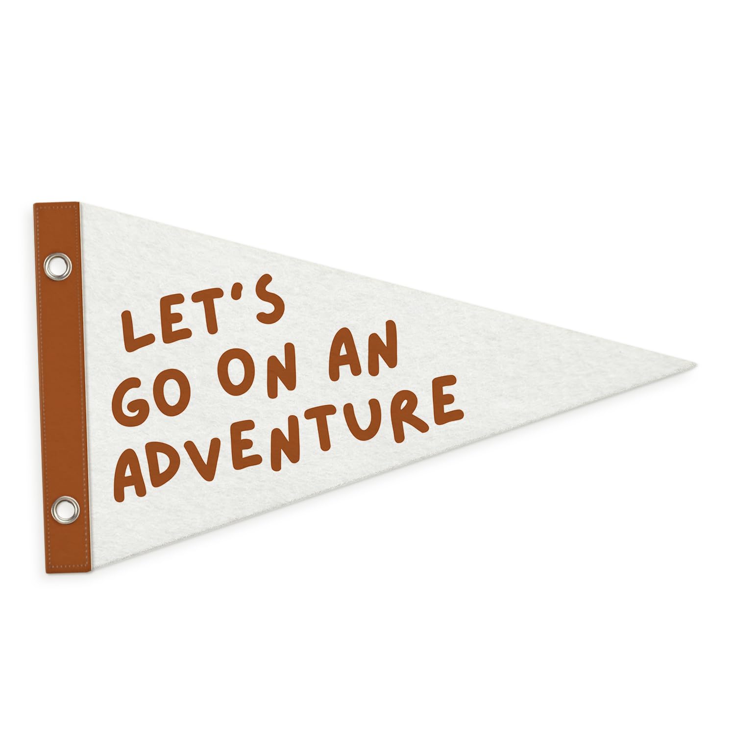 MOFUYU Playroom Decor Pennant Banners Flags,Boy Nursery Decor,Let's Go On an Adventure Felt Banner,Gifts for Baby Kids Nursery Bedroom Playroom 7.4x14 Inch