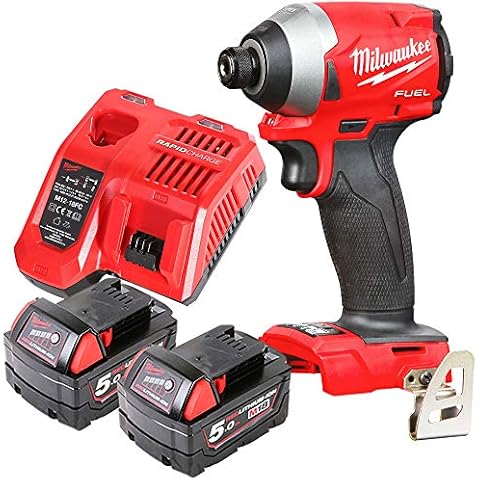 Milwaukee M18 Fuel Impact Driver with Batteries Cover