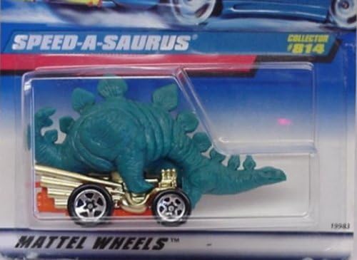 Mattel Hot Wheels 1998 1:64 Scale Green Speed-A-Saurus Die Cast Car Collector #814