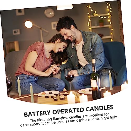Velas LED de simuladas con efecto de luz parpadeante para eventos y fiestas 3