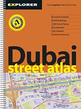 Map Dubai Street Atlas Book