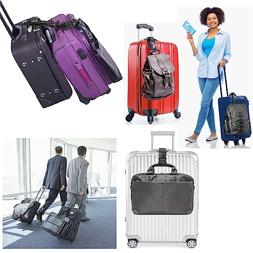 JZK Alça de bagagem, 2 peças de 31-53 cm alça de nylon/poliéster com fivela de liberação rápida, alç