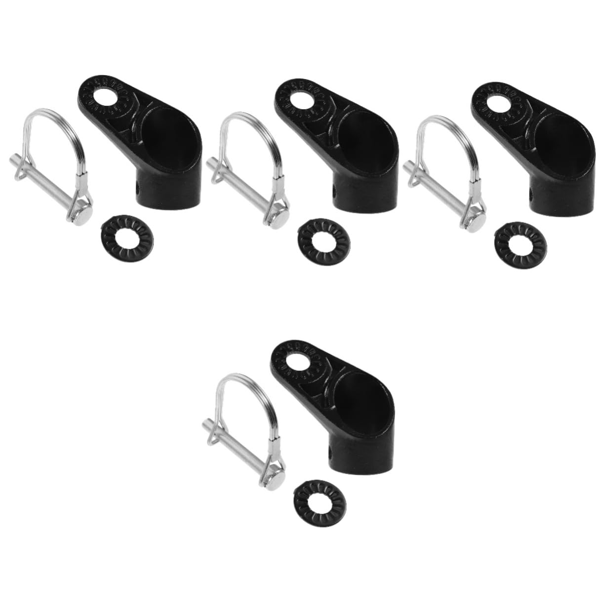 Supvox Anhänger Stecker Kette Fahrradanhängersystem einziehbar Bike Trailer for fahrradanhänger Kupplung Fahrradgelenk aus Stahl Zubehör für den Gepäckträger hinten Black