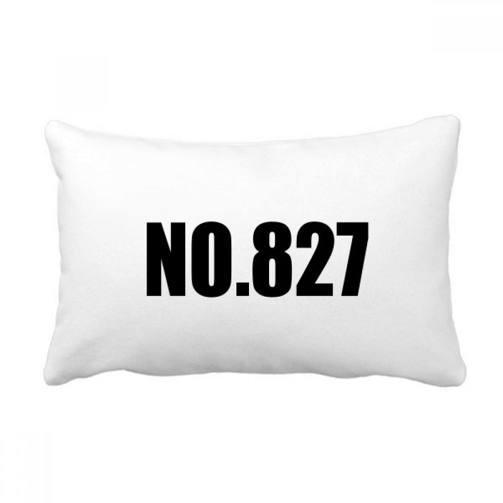 Coussin décoratif chanceux numéro 827, une idée cadeau originale pour sublimer un canapé