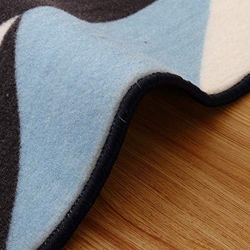Alfombra suave y cómoda con personalidad simple para decoración de interiores 3
