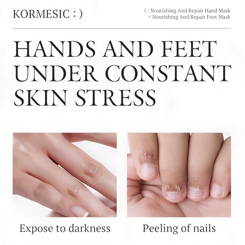Mascarilla Para Manos Y Pies 6 Pares, 3 Piezas Mascarilla Exfoliante Pies, 3 Piezas Guante Exfoliante, De Manos De Leche, Exfoliación Profunda Para Suavizar La Piel, Hidratación facial - imagen 3