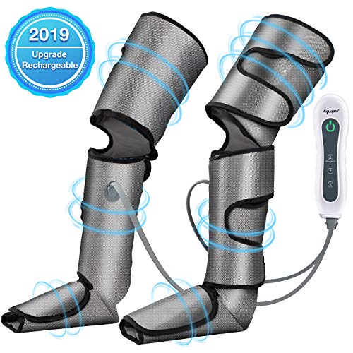 Foot and Leg Massager for Circulation and Relaxation, Rechargable Leg Massagers for Foot