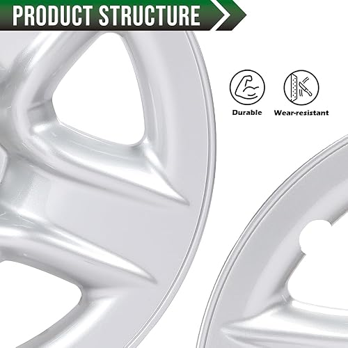 Miniatura 3 de GRAND ORANGE Tapacubos para rueda, 17 pulgadas, fundas de repuesto para llantas compatibles con Toyota RAV4 2012 (gasolina), Toyota RAV4 2006-2011,