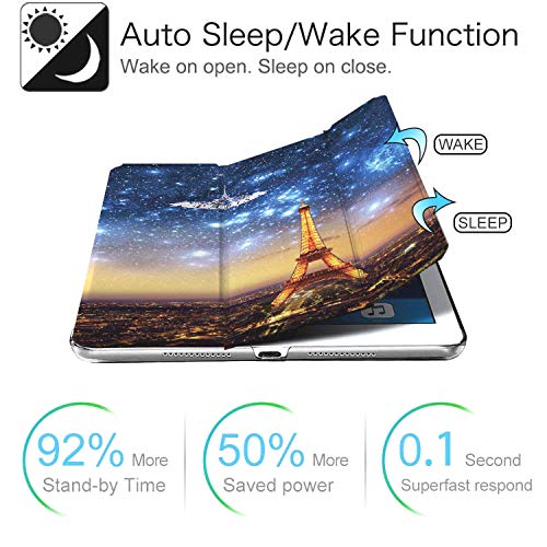 Image of DuraSafe Cases for iPad Pro 12.9 3rd Generation 2018 PC Case A1876 MTEL2HN /A MTEM2HN /A A2014 MTFN2HN /A MTFQ2HN /A A1983 MTHN2HN /A MTHU2HN /A MTJA2HN /A MTJ02HN /A MTJN2HN /A - Paris Night