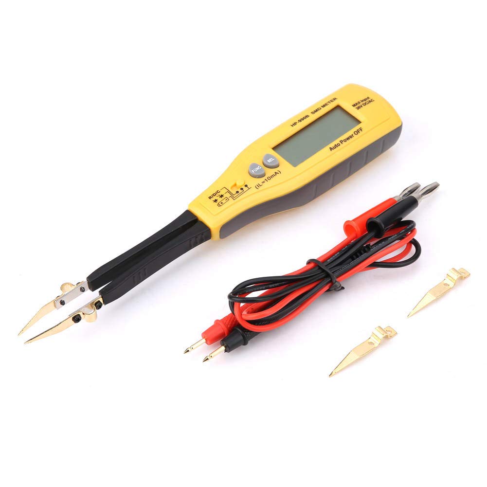 Domary Tester per Condensatori Resistore SMD, Portata Automatica