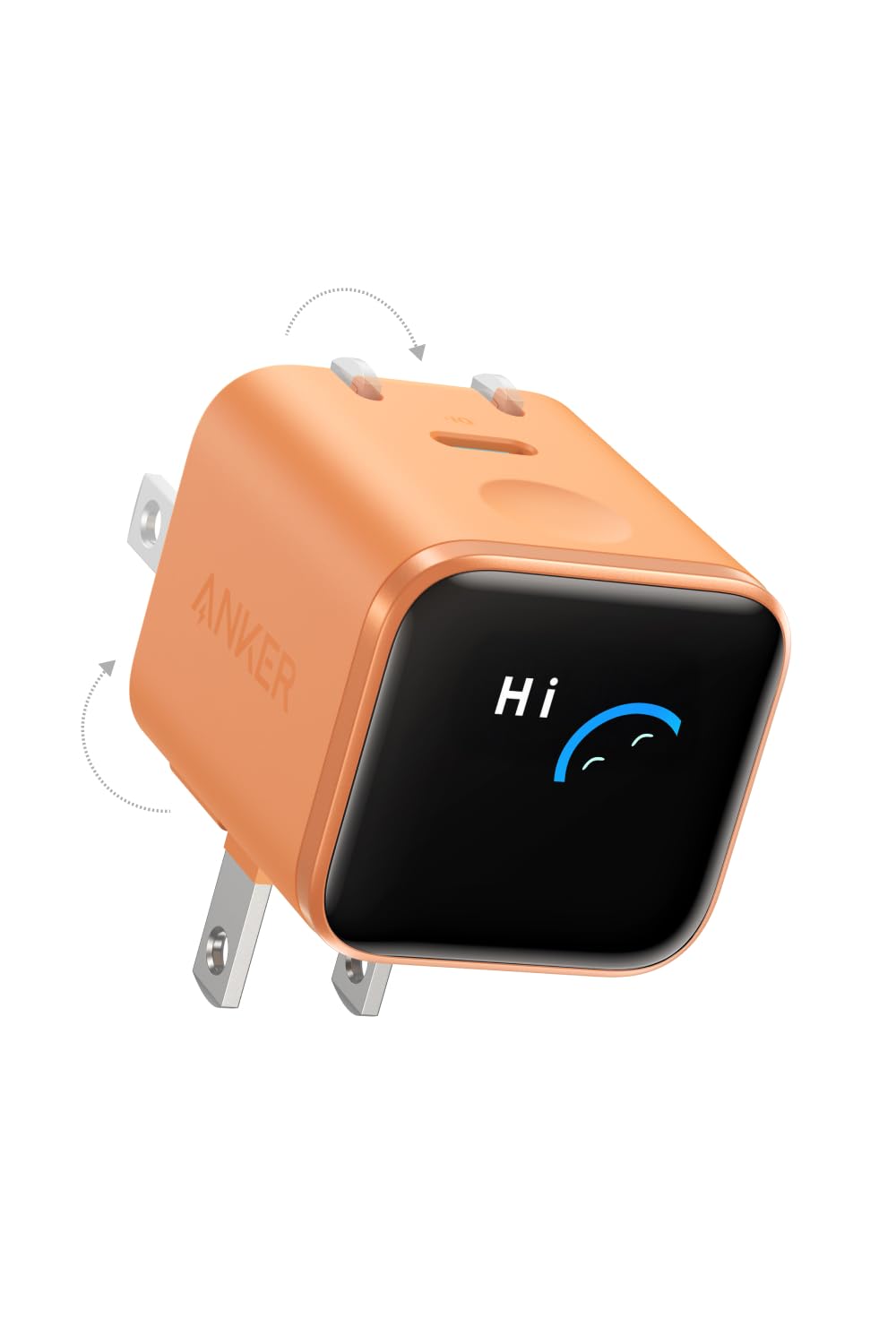 Anker Nano Charger (45W, Display, スイングプラ…