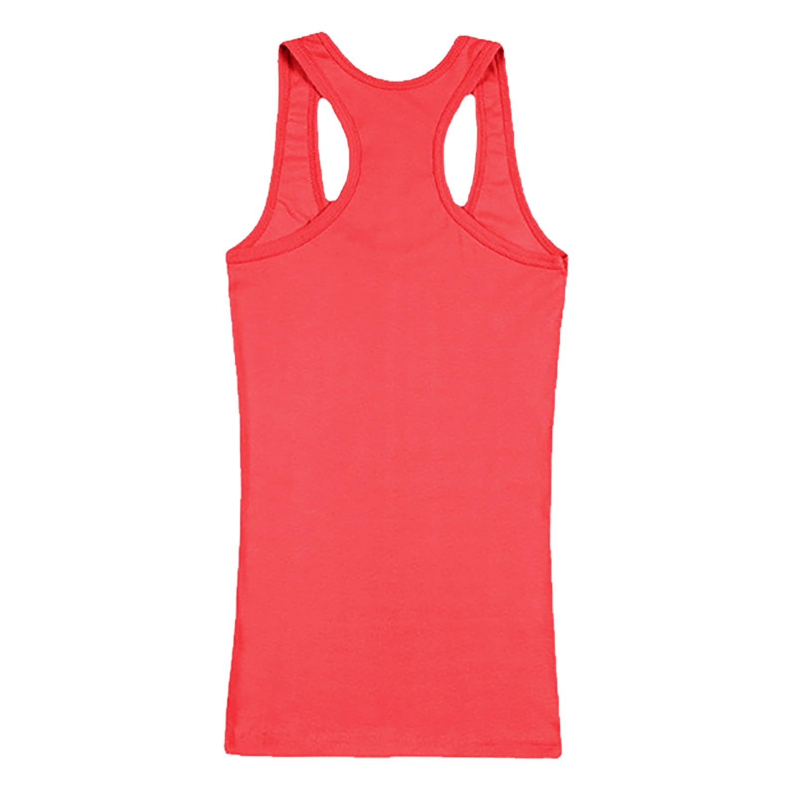 Canotta da corsa da donna, comoda, in cotone, per yoga, senza maniche, a costine, vestibilità aderente, 3 pezzi