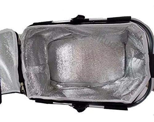 Bolsa Térmica Cesta Cooler Dobrável Praia Piquenique 20 Lt
