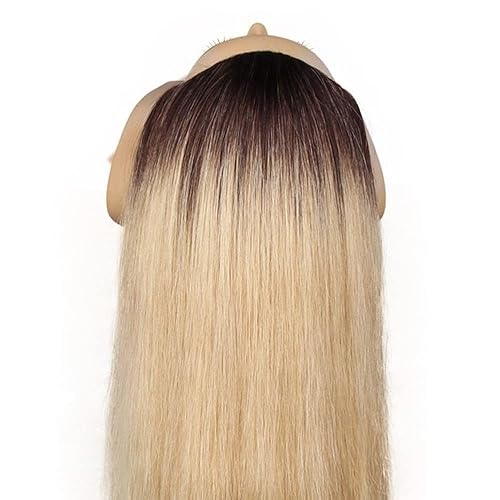 Miniatura 9 de Cabeza de maniquí 100% cabello humano con hombros de 24 a 26 pulgadas, muñeca femenina, cabeza de entrenamiento de maniquí, trenzado con abrazadera