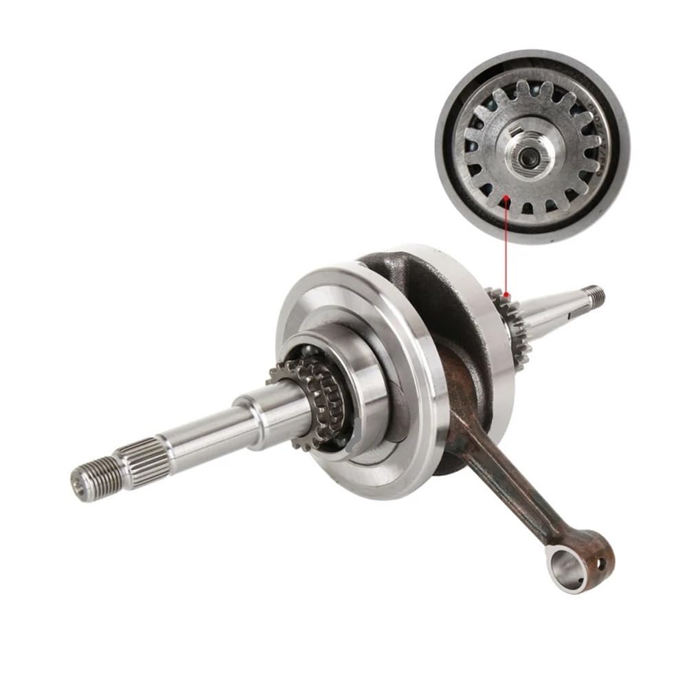 Misura for GY6 50/80 albero motore servoassistita veicolo 4 tempi 50 48cc albero motore biella 16/22T 139QMB albero motore(16 teeth)
