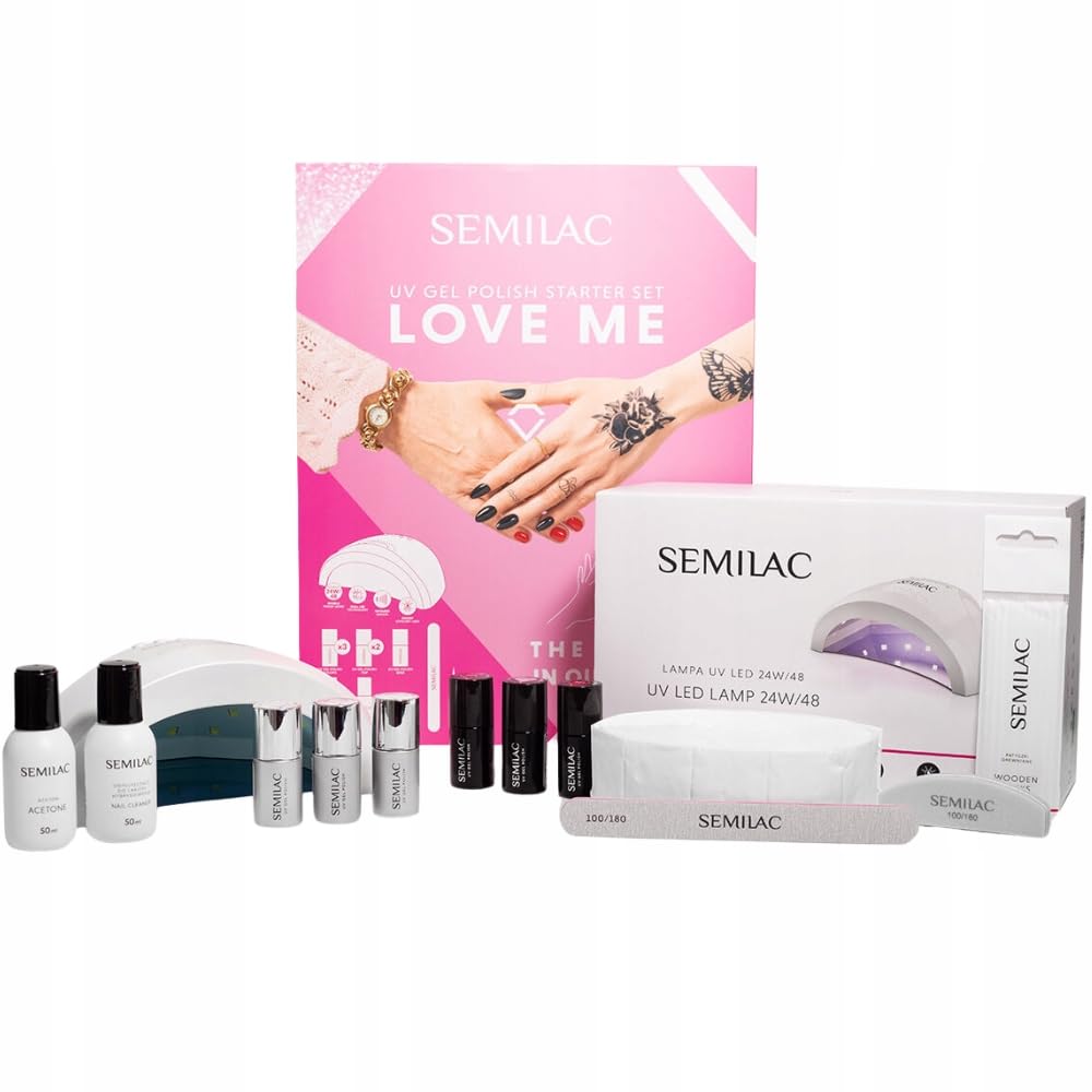 Set De Manicura Sempiermanente Semilac - Love Me Customized