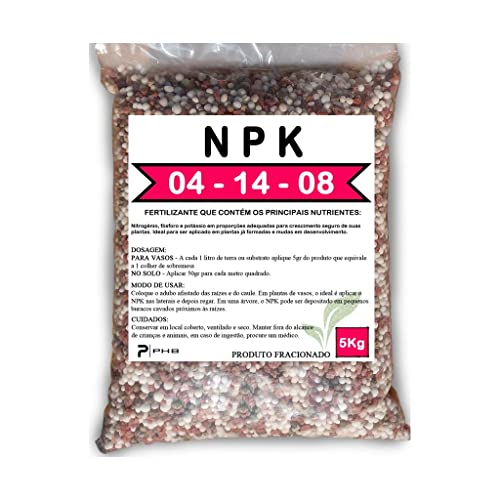 5 Kg - Adubo Fertilizante NPK 04.14.08