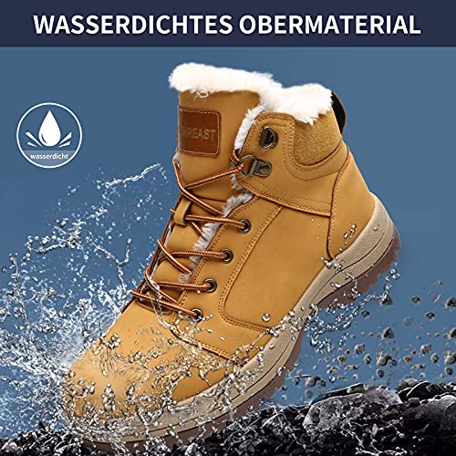 Visionreast Impermeabile Scarpe Invernali Fodera