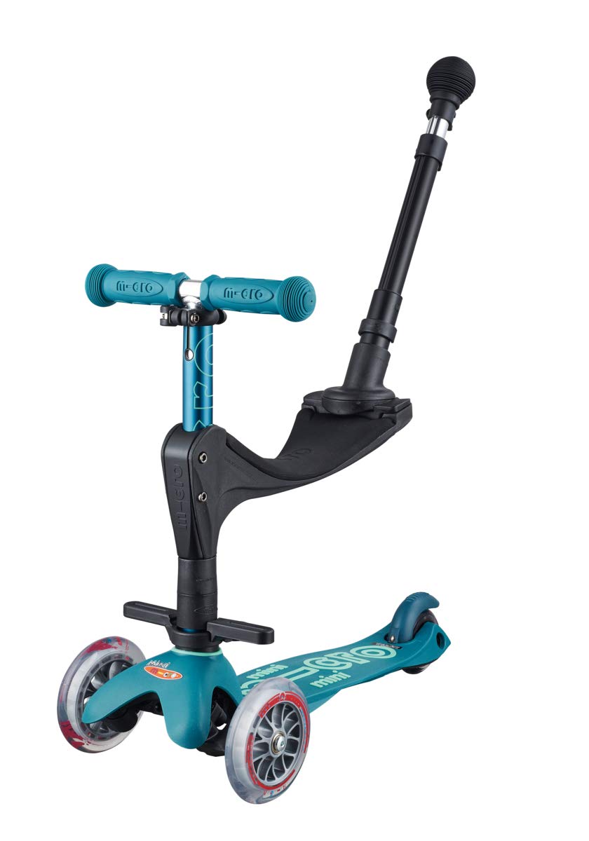 Micro® Accessori 3in1 per skateboard Mini (barra di spinta + poggiapiedi)
