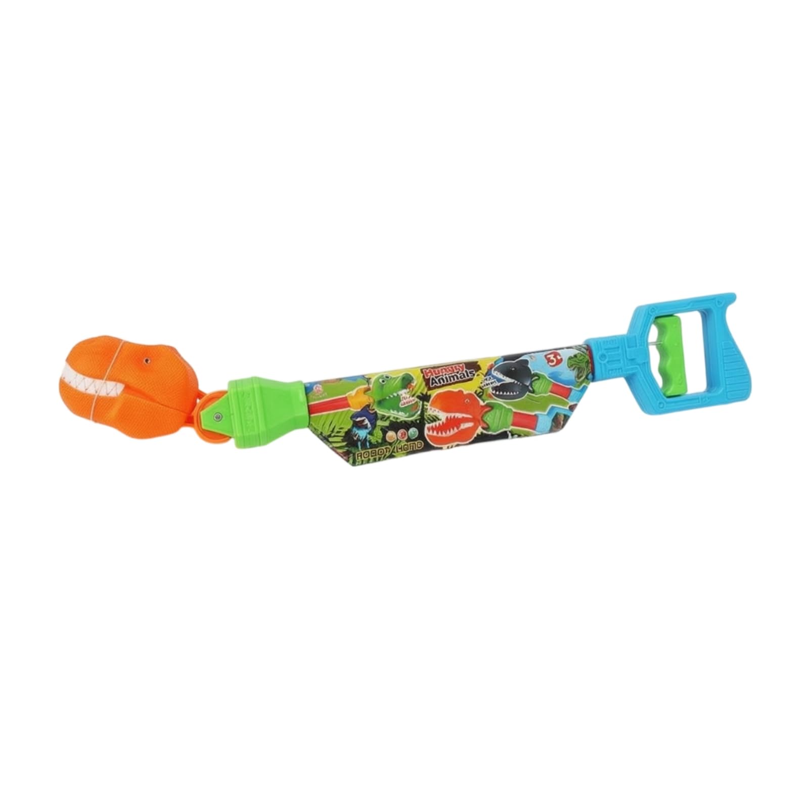 Milageto Dinosaur Grabber Toy Long-Reach Dinosaur Grabber Lightweight for Young Children , 54CM , Long Tyrannosaurus