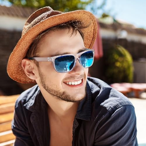 Polarized Sunglasses for Men Women, Idea for Driving Fishing Golf Sport Running Glasses, TR90 Frame UV400 Protection2