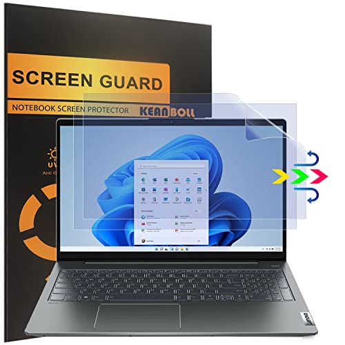 2 Pack Anti Blue Light Glare Screen Protector for 15.6" Lenovo Ideapad 3 15.6/Ideapad 5 15.6/Ideapad 1 15.6, Lenovo Yoga 7/7i 15.6, Lenovo Flex 5 15.6, Legion 5 15.6, Thinkpad 15.6 inch Laptop. -  KEANBOLL, lenovo laptop 15.6 inch