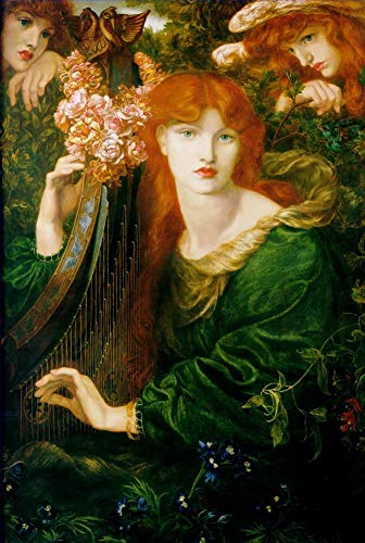 Peinture à l'huile La Ghirlandata faite main par des professeurs d'art