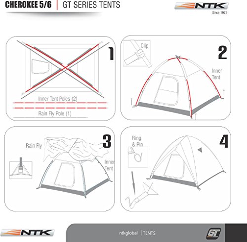 NTK Cherokee GT 5 to 6 Person Tent