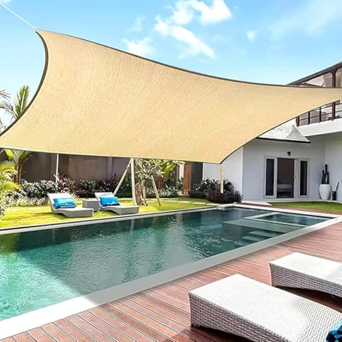 Filet d'ombrage résistant aux UV protégeant pergola et plantes d'extérieur