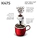 Keurig K475 Coffee Maker, Single Serve K-Cup Pod Coffee Brewer, Programmable Brewer, Black