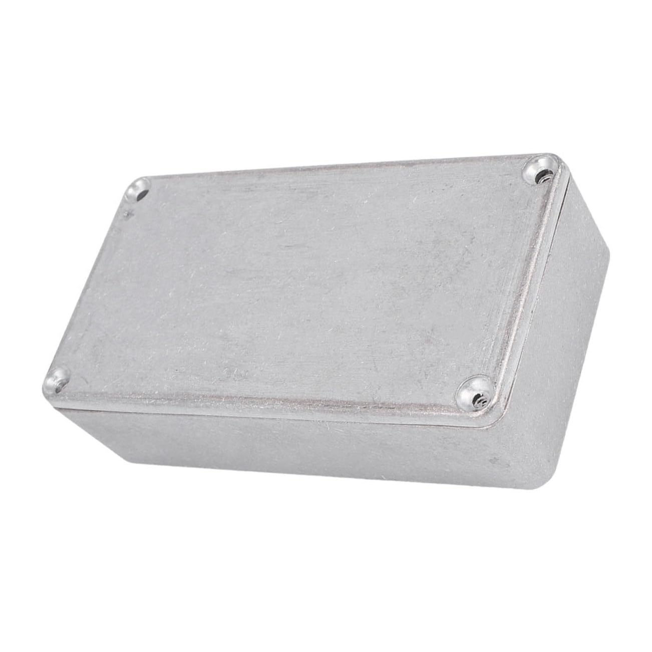 NULYLU Box Aluminum Shell Guitar Pedal Enclosure Musical Instrument Parts Metal Guitar Pedal Case Guitar Pedal Kit Electronics Enclosure Guitar Effect Case Guitar Pedal Case Aluminum