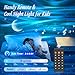 Northern Lights Projector Galaxy Projector for Bedroom, Birthday Gifts for Him 300+Colors Modes Aurora Light,15White Noise&Bluetooth Star Projector Galaxy Lights, Remote Ambient,Gifts for Boy