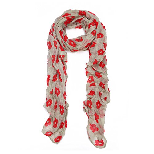 TrendsBlue Cherry Blossom Sakura Floral Fashion Scarf Wrap