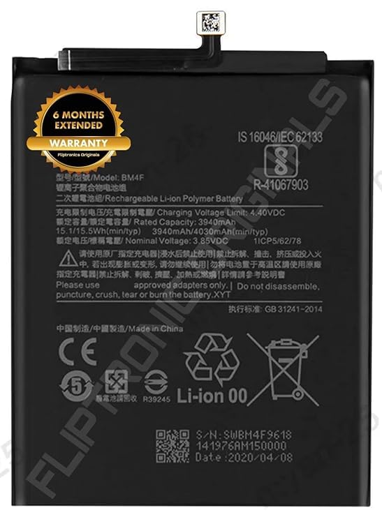 Image of BM4F Battery for Xiaomi A3 M1904F3BG, M1906F9SH, M1906F9SI Battery with 6 Month warrenty** (DD22)