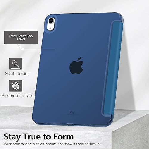 Miniatura 6 de MoKo Funda para iPad (A16) de 11 generación de 11 pulgadas 2025, funda para iPad de 10 generación de 10.9 pulgadas 2022, funda inteligente con