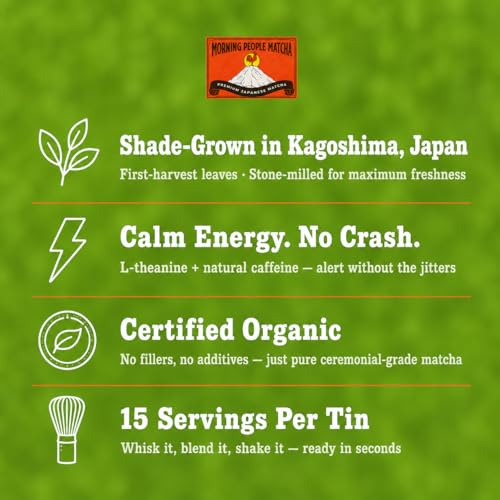 Té Matcha verde ceremonial orgánico 30 g miniatura 3