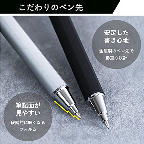 Bolígrafo Cray-Pas Gel Negro Extra Fino Pack 2 miniatura 3