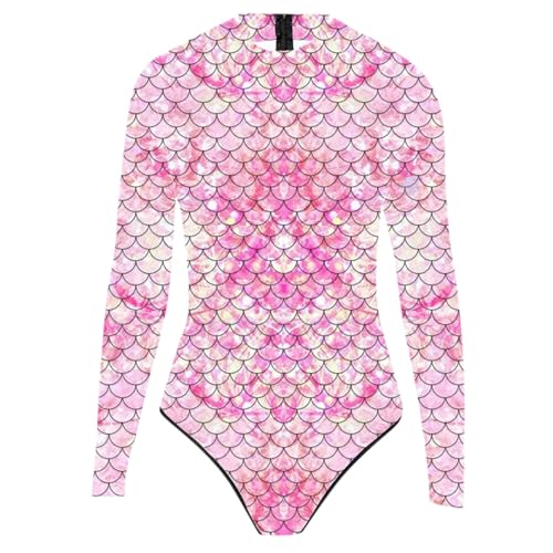 Trajes de baño de vacaciones en la playa y surf con diseño de escamas marinas