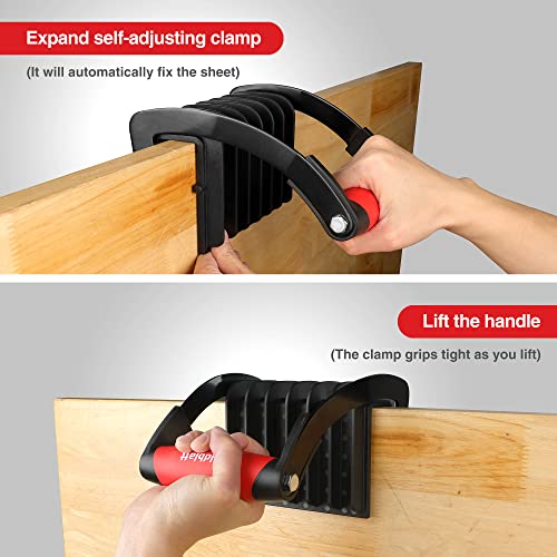 Goldblatt Panel Carrier, Plywood Lifting Tool, Drywall Carrying Tool