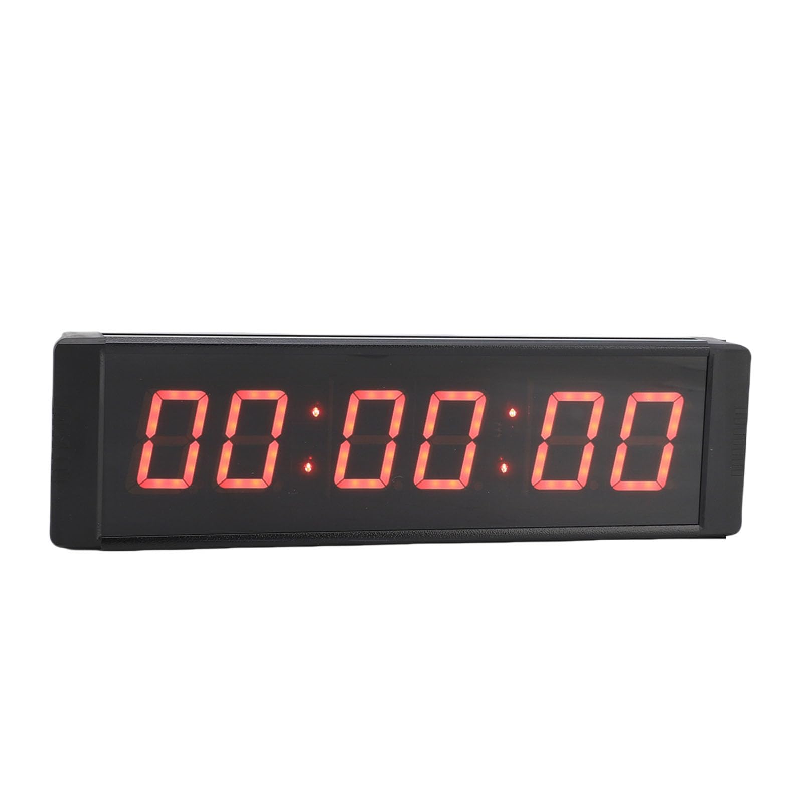 Luocute Cronómetro LED de 6 Dígitos Pantalla Roja de 1.5 Pulgadas para