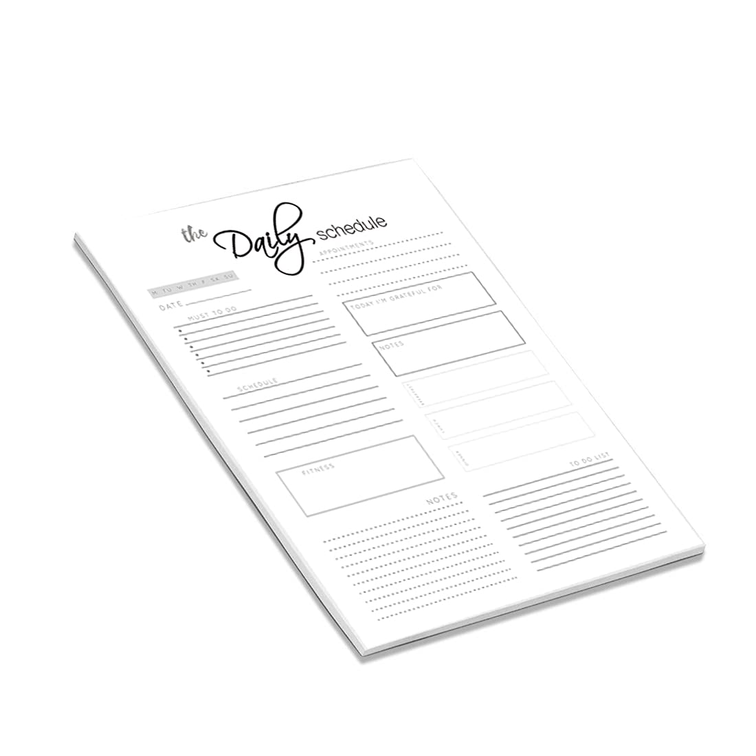 COI NOTEPAD DAILY PLANNER To Do List for Men & Women Work | Home | Office