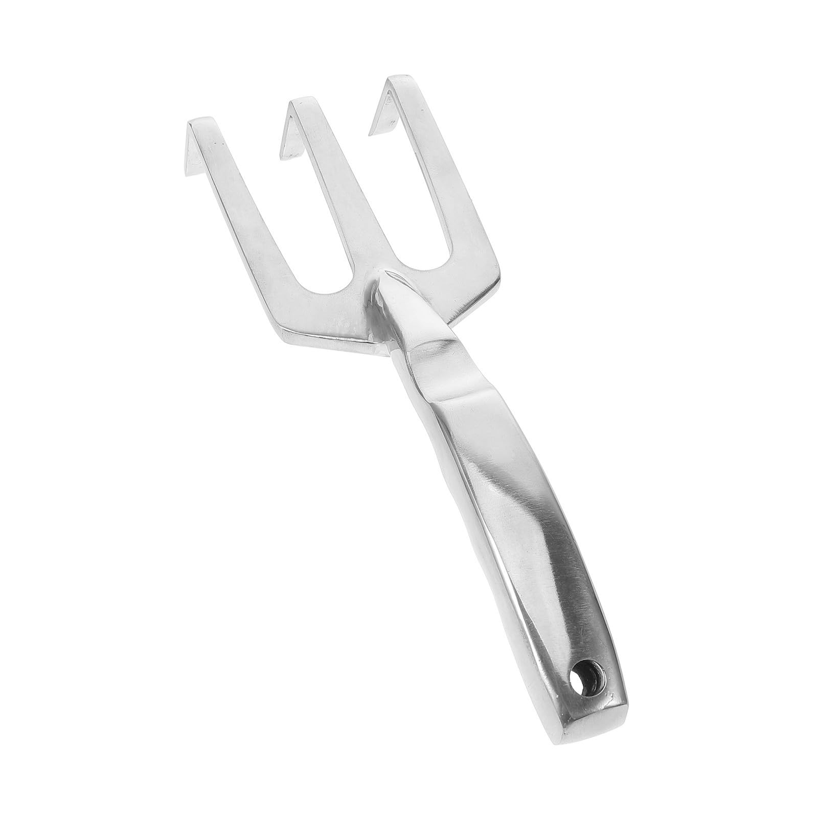 Small Gardening Rake Aluminium Alloy for Tight Spaces Raised Beds