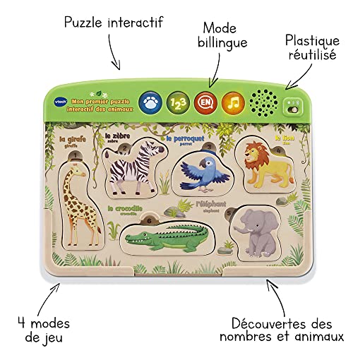 VTech Mon Premier Puzzle Animaux - vue 8