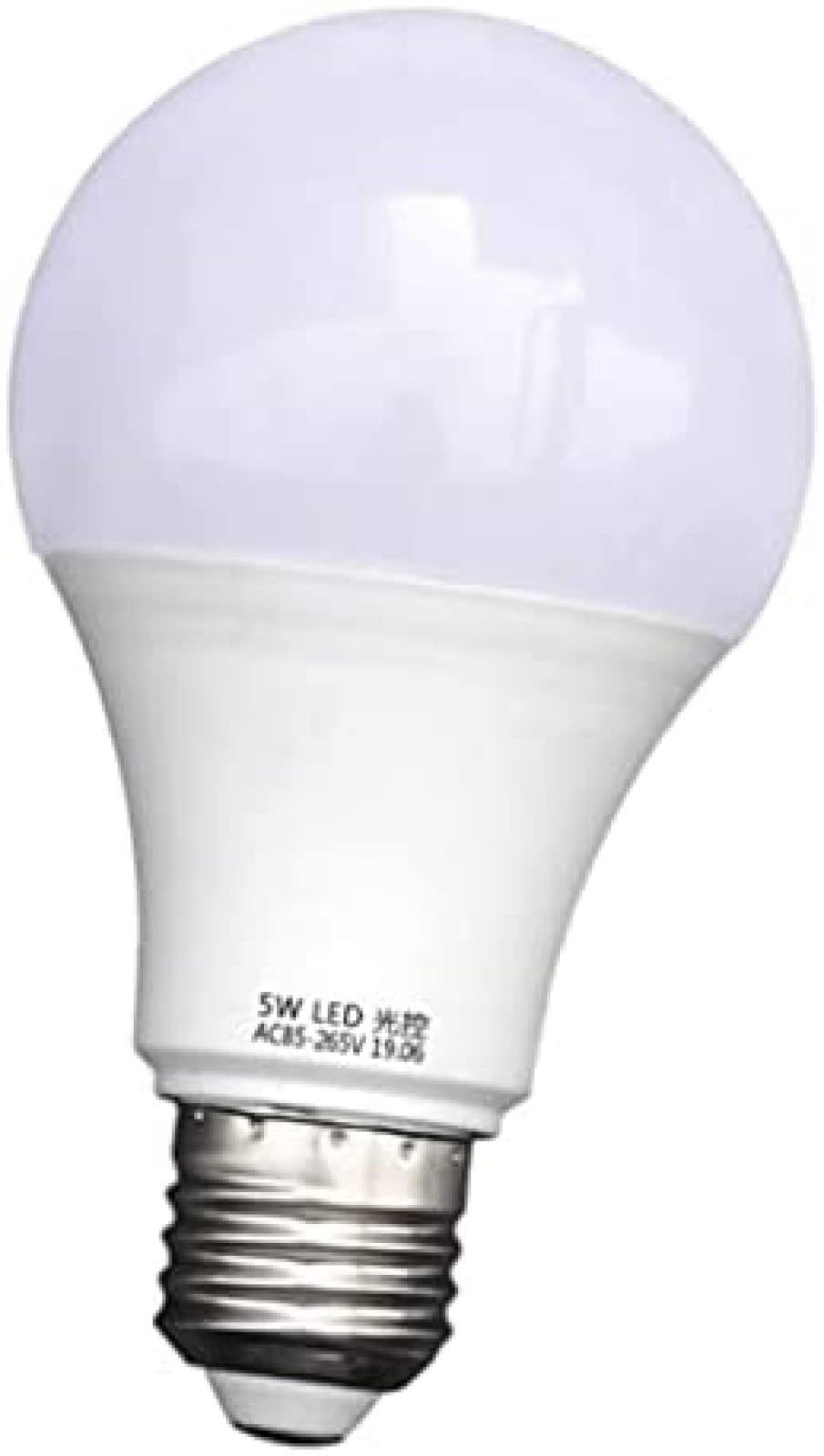 4 Bombillas Con Sensor De Luz Del Anochecer Al Amanecer, Bombilla LED De 5 W Con Encendido Automático Y Apagado, Base E27, Luz Diurna 6500 K, Luces Con Sensor Inteligente Para Interiores Y Exterio