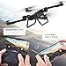 SIMREX X900 Drone Optical Flow Positioning RC Quadcopter with 1080P HD Camera, Altitude Hold Headless Mode, Foldable FPV Drones WiFi Live Video 3D Flips 6axis RTF Easy Fly Steady for Learning White