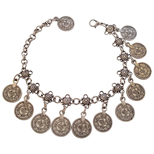 Tribal coin bracelet/anklet