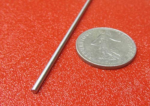 316 Stainless Steel Hardened Shaft .093" Diameter x 36" Long 1 pc