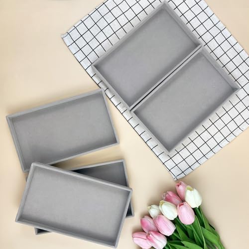 Yexexinm TES6 12Pcs Small Velvet Jewelry Trays thumb #3