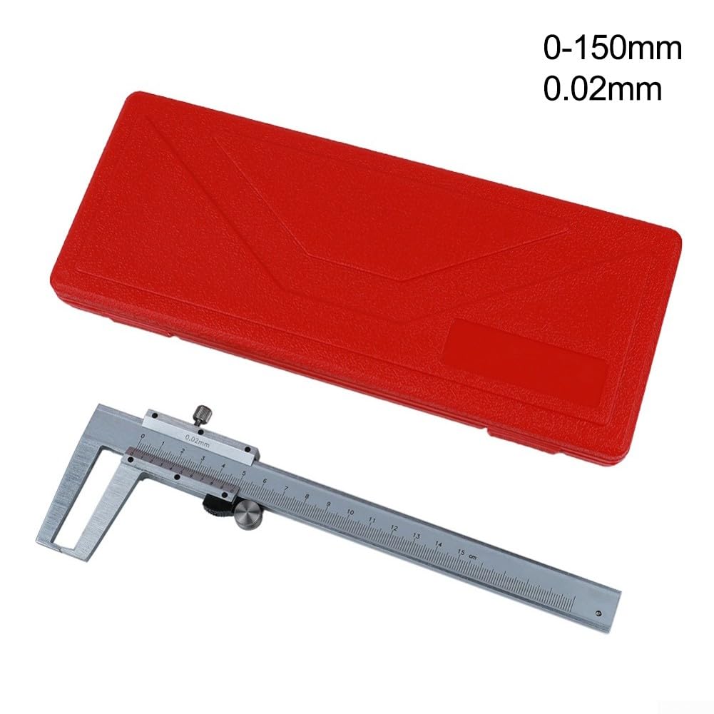 Pied à coulisse portable avec résolution de 0 à 02 mm adapté pour mesurer le diamètre extérieur, le diamètre intérieur, la profondeur et les marches dans des environnements difficiles (0-150 mm)